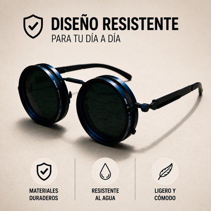 Lentes polarizados regulables