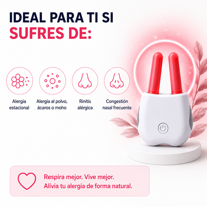 Dispositivo Nasal para alergias